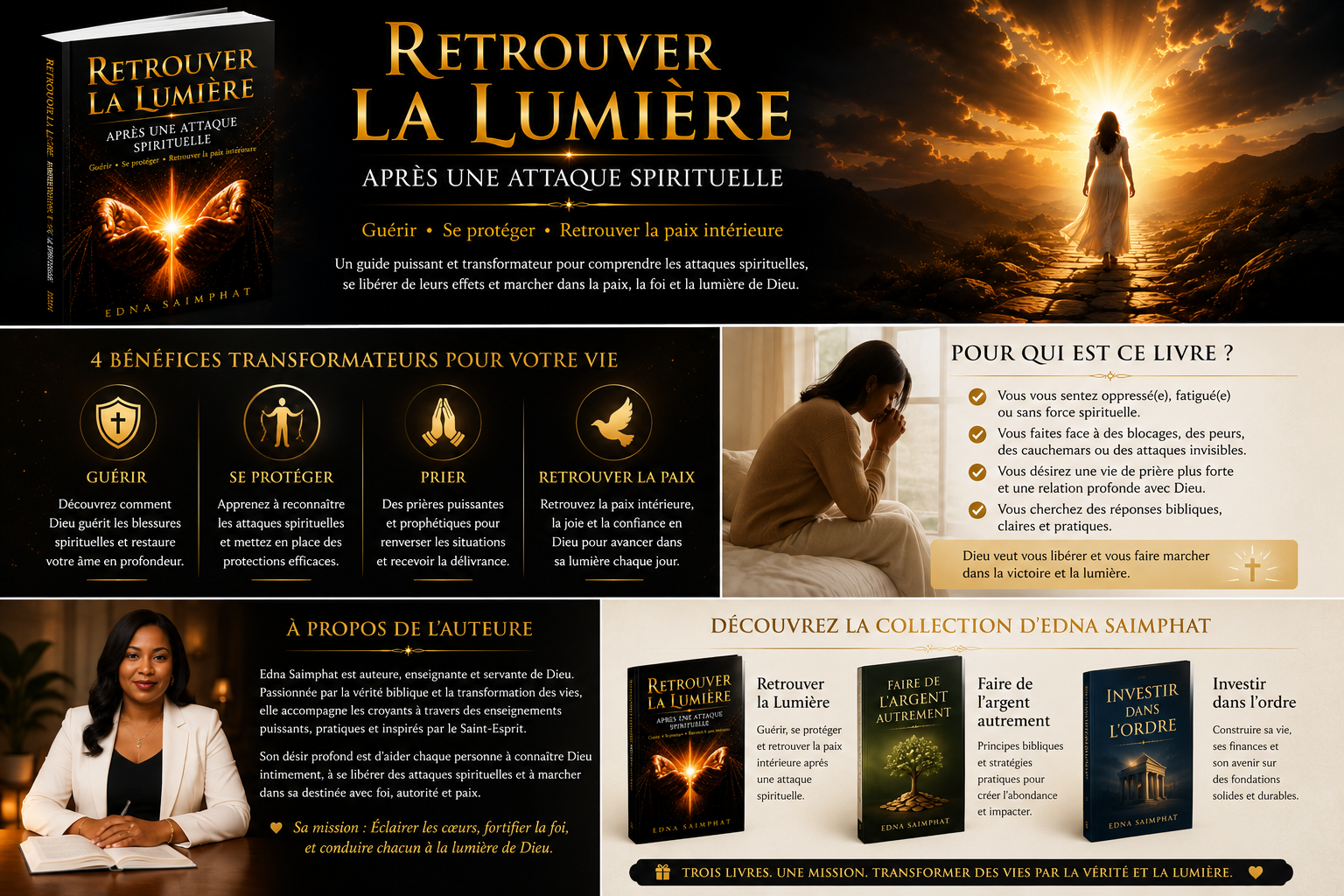 Retrouver la lumière après une attaque spirituelle by Edna Saimphat