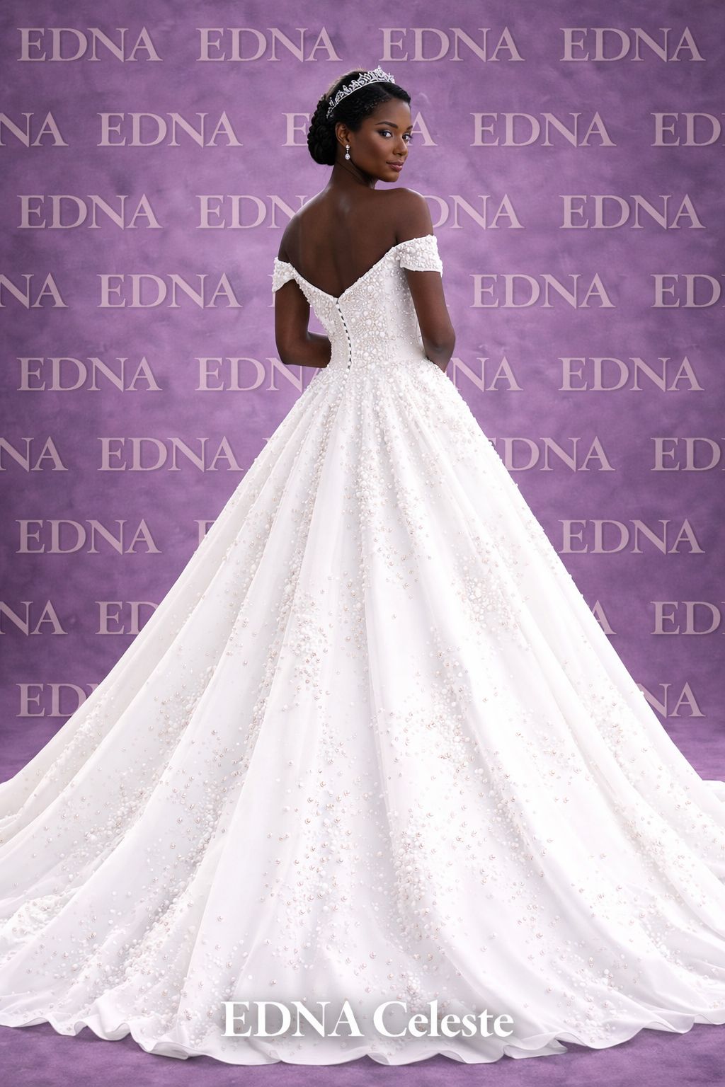 EDNA Céleste Haute Couture Wedding Gown