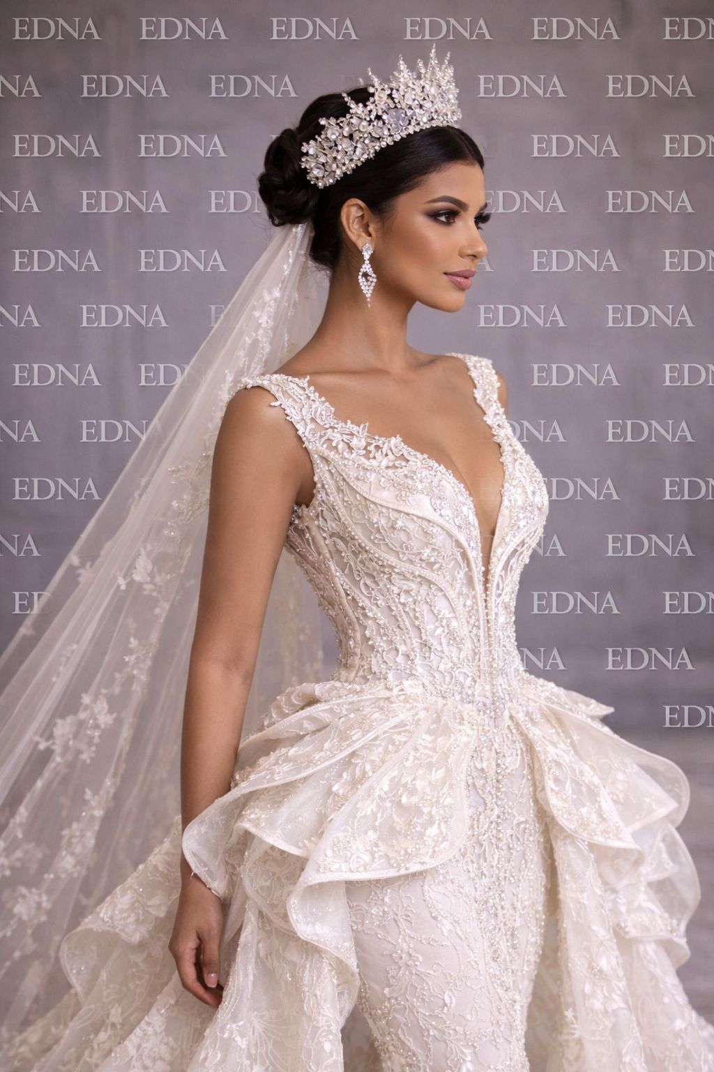Exquisite couture wedding gown