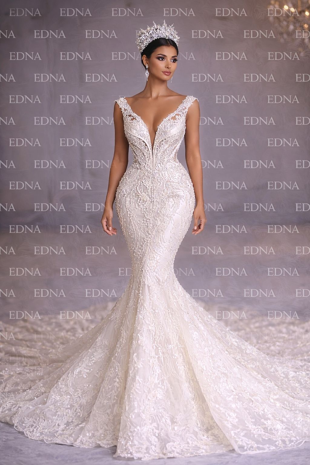 Exquisite couture wedding gown